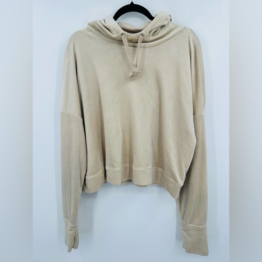 Offline | by Aerie Soft Relaxed Fit Crop Hoodie Size Extra Large